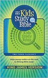 KJV Kids Study Bible - Flexisoft Blue / Green